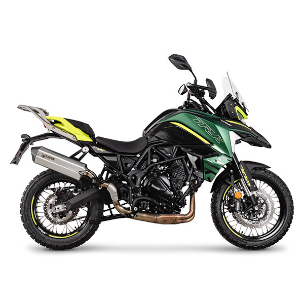 Scorpion Exhaust Scorpion Exhaust Benelli TRK702 Brushed Stainless Steel Slip On